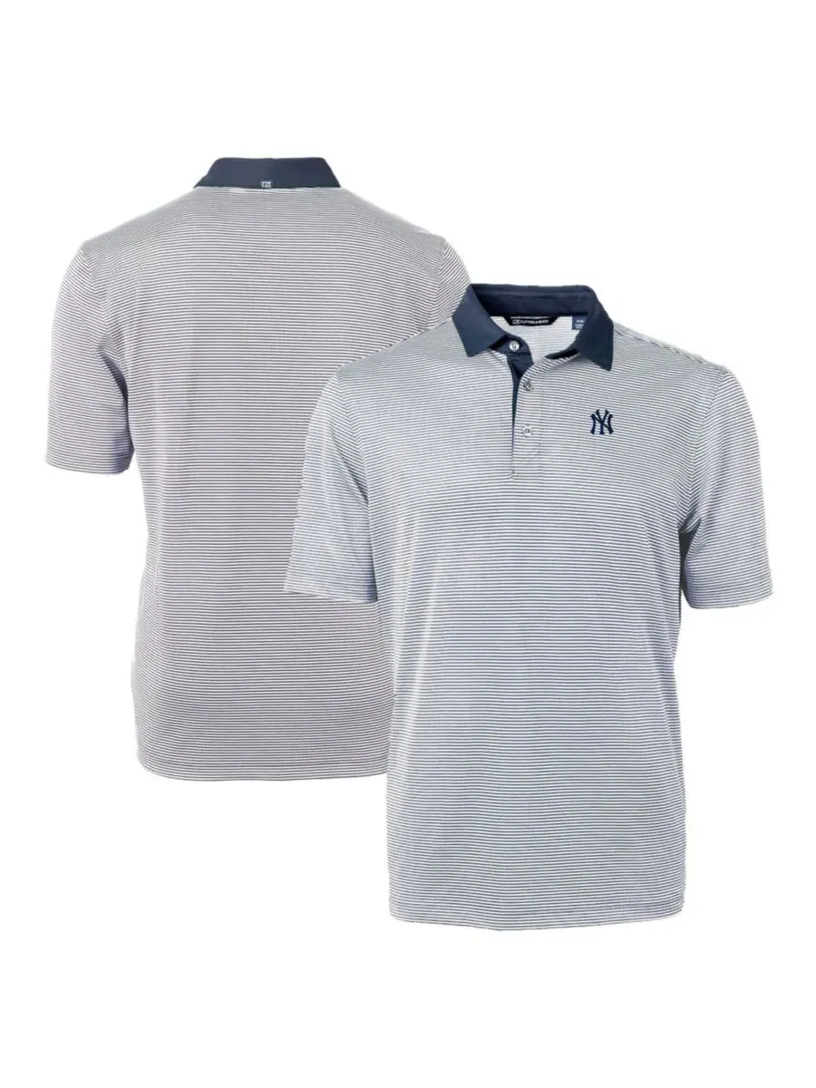 Поло Cutter & Buck Virtue Eco Pique Micro Stripe Big & Tall