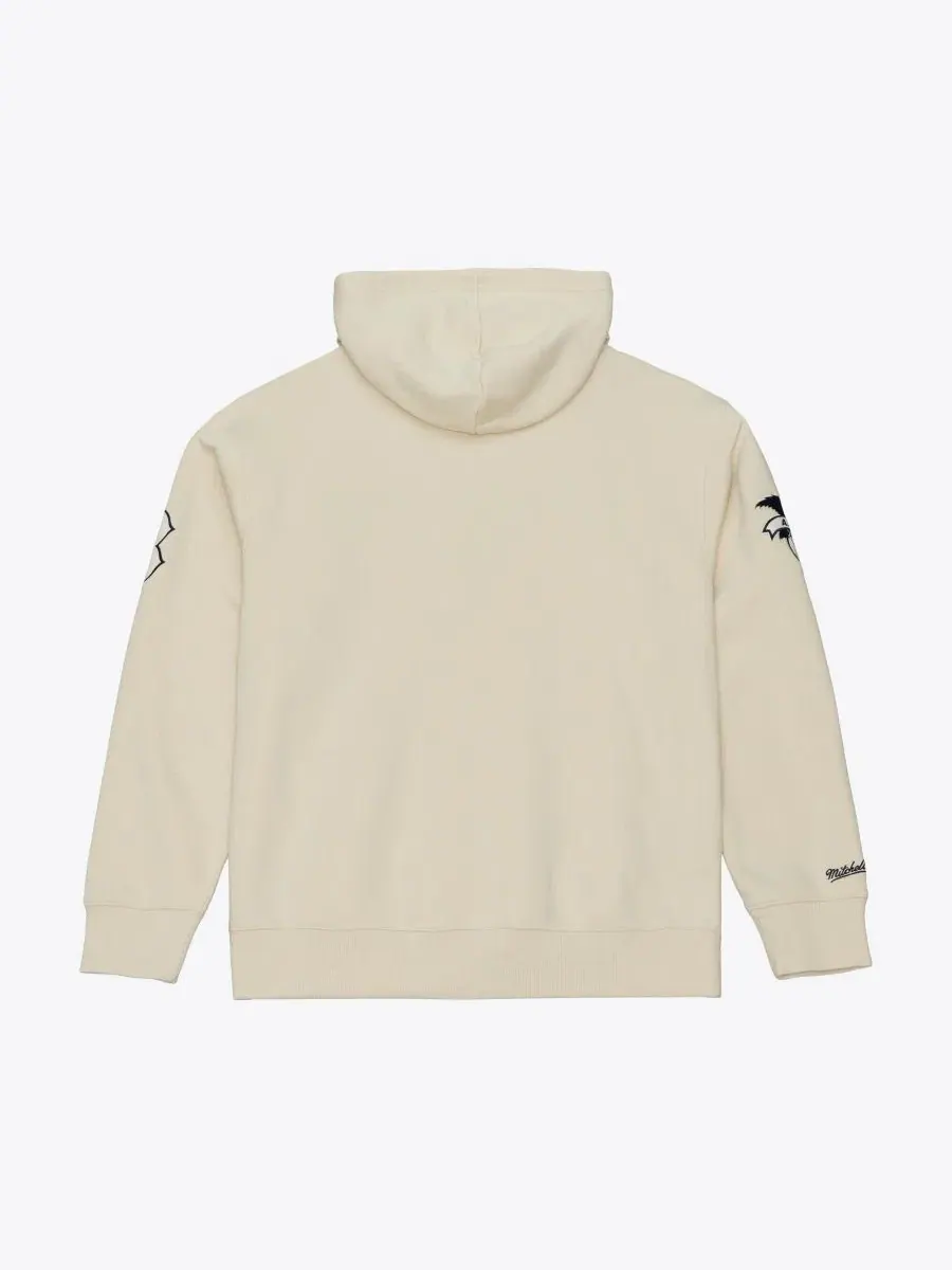 Худи с флисовой подкладкой Yacht Rock Mitchell & Ness — изображение 2 из 2, бежевый