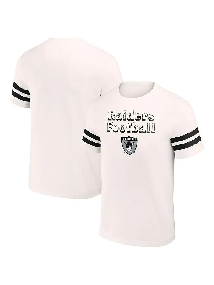 Мужская футболка NFL x Darius Rucker Collection от Cream Las Vegas Raiders в винтажном стиле