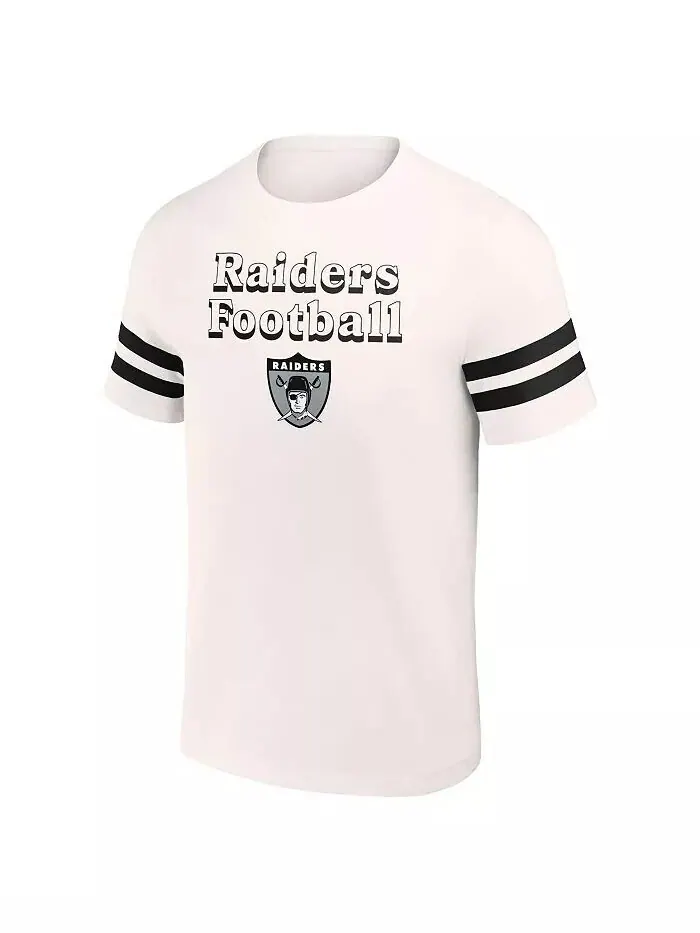 Мужская футболка NFL x Darius Rucker Collection от Cream Las Vegas Raiders в винтажном стиле — изображение 2 из 2