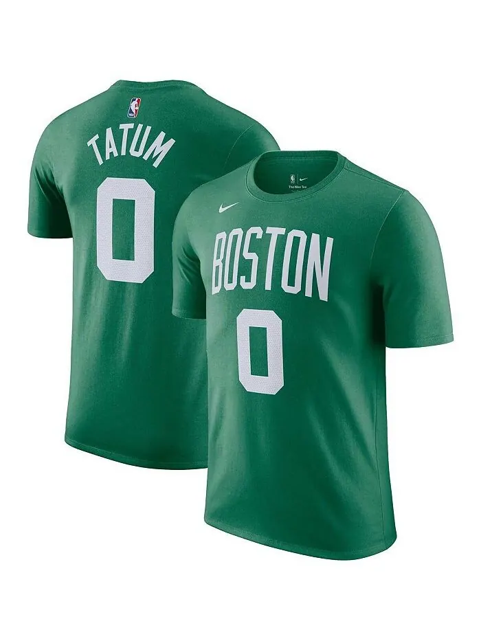 Мужская футболка Jayson Tatum Kelly Green Boston Celtics Icon 2022/23 с именем и номером