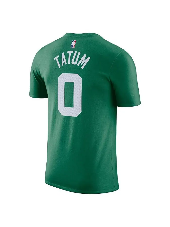 Мужская футболка Jayson Tatum Kelly Green Boston Celtics Icon 2022/23 с именем и номером — изображение 2 из 3, зеленый