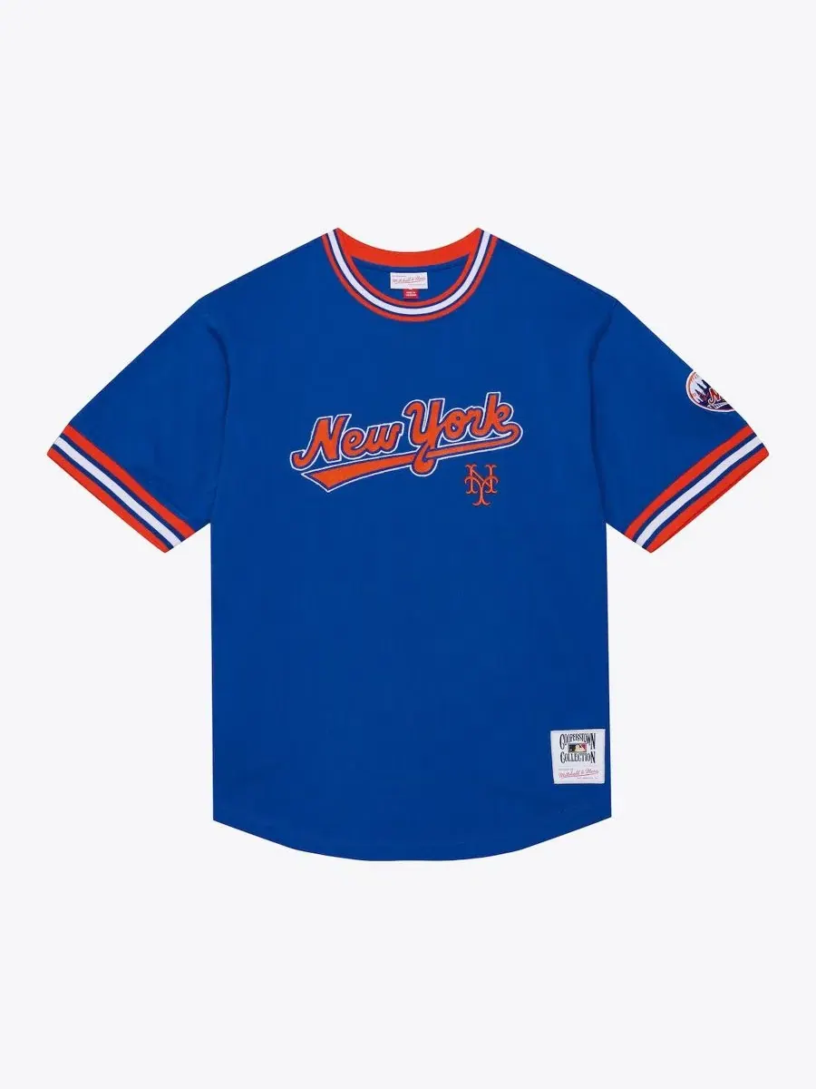 Футболка-поло с вышивкой Wild Pitch Ringer Mitchell & Ness