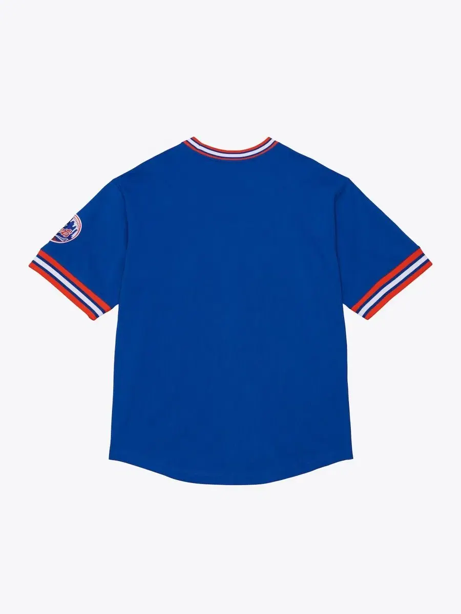 Футболка-поло с вышивкой Wild Pitch Ringer Mitchell & Ness — изображение 2 из 5, королевский