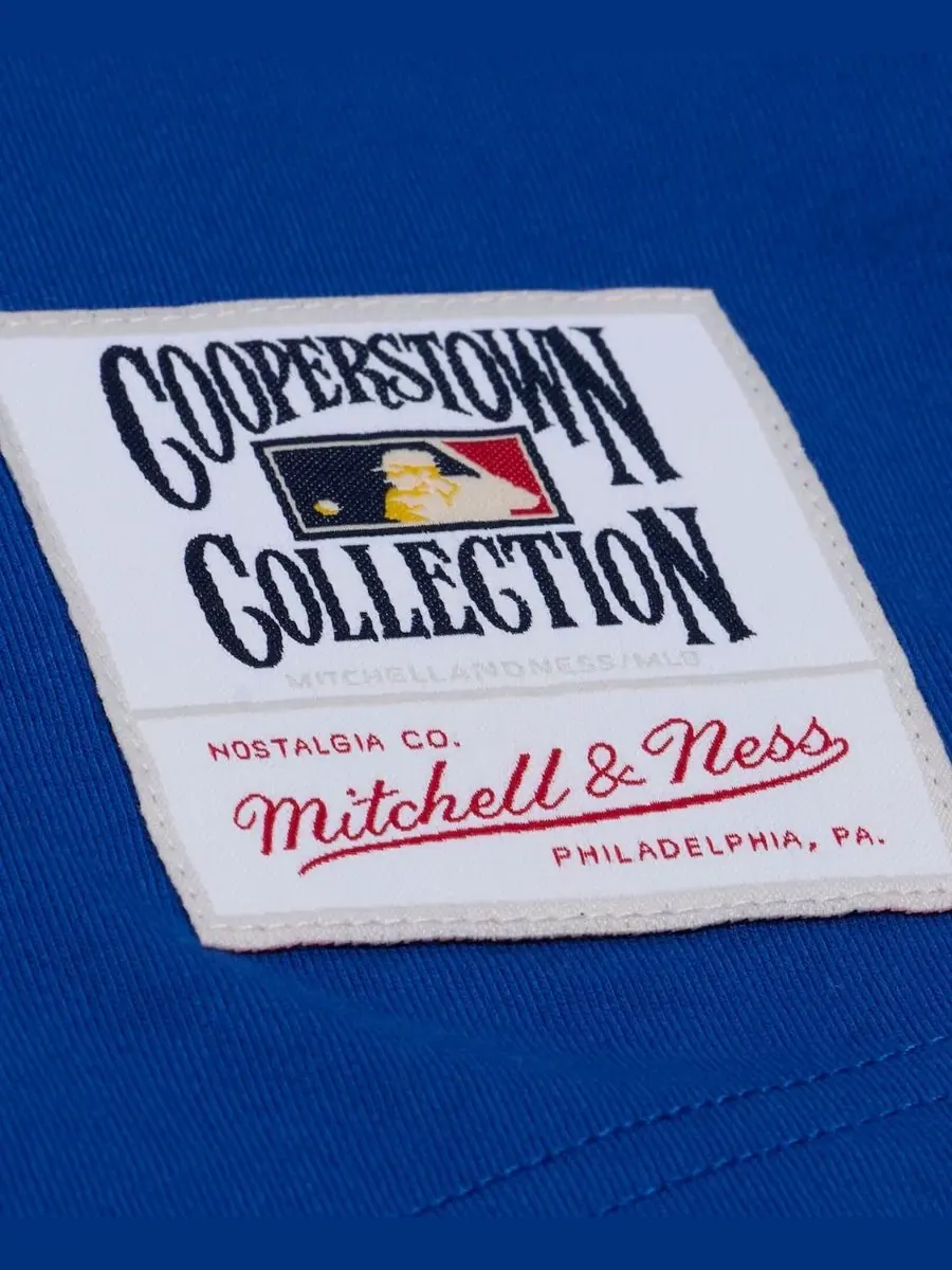 Футболка-поло с вышивкой Wild Pitch Ringer Mitchell & Ness — изображение 4 из 5, королевский