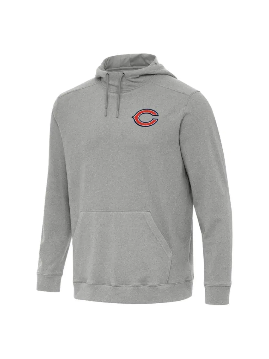 Толстовка с капюшоном с вышивкой Chicago Bears Antigua