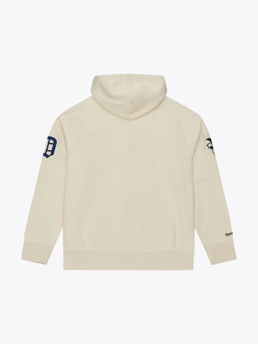 Худи с вышивкой Yacht Rock Detroit Tigers Mitchell & Ness — изображение 2 из 6, бежевый