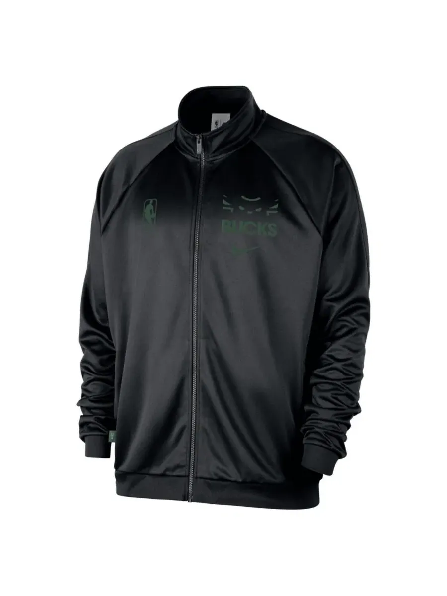 Куртка-олимпийка Nike Courtside Pique Club Full-Zip — изображение 3 из 3, черный