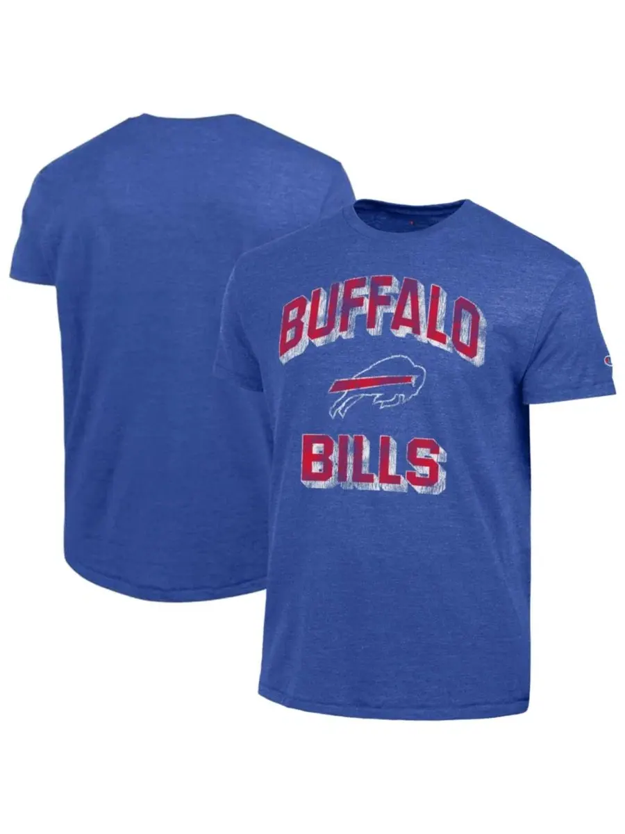 Футболка с принтом Buffalo Bills Ultimate Tri-Blend Champion