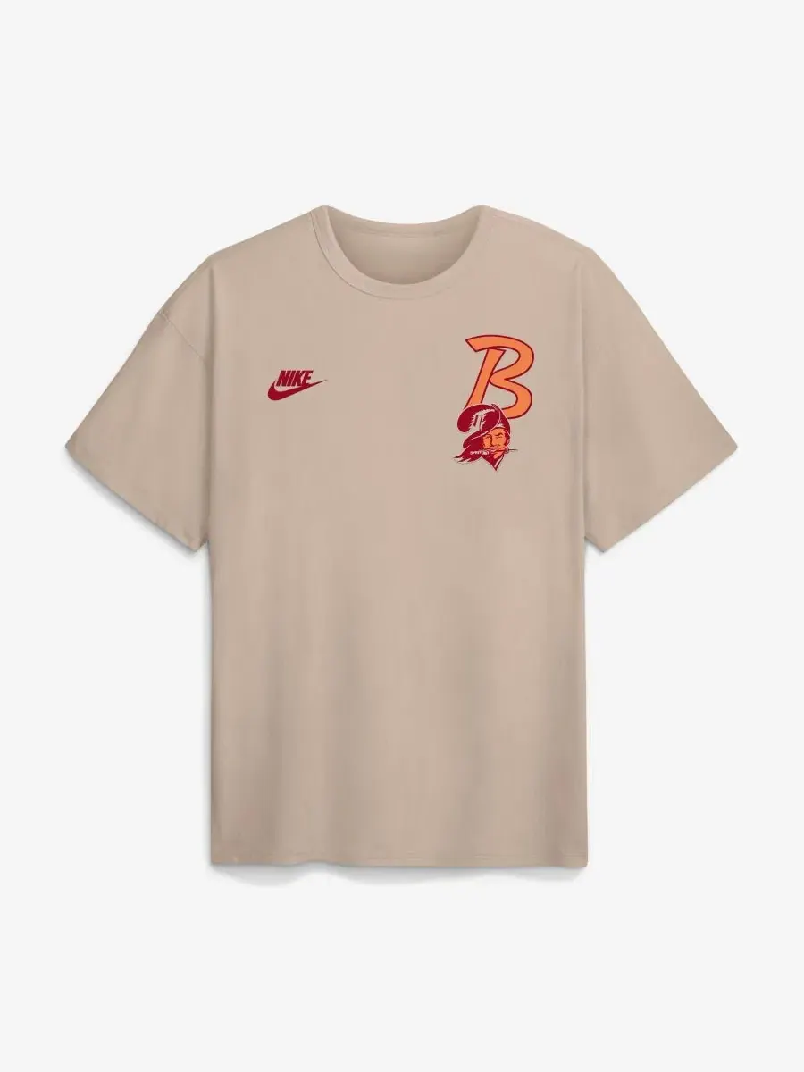 Футболка Nike Rewind Max90 Tampa Bay Buccaneers — изображение 2 из 5, бежевый