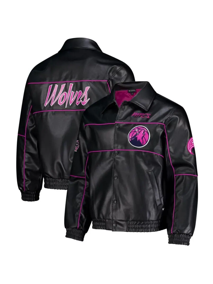 Куртка Minnesota Timberwolves City Edition с принтом The Wild Collective