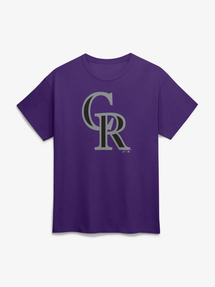 Футболка с принтом Colorado Rockies Logo Athletic