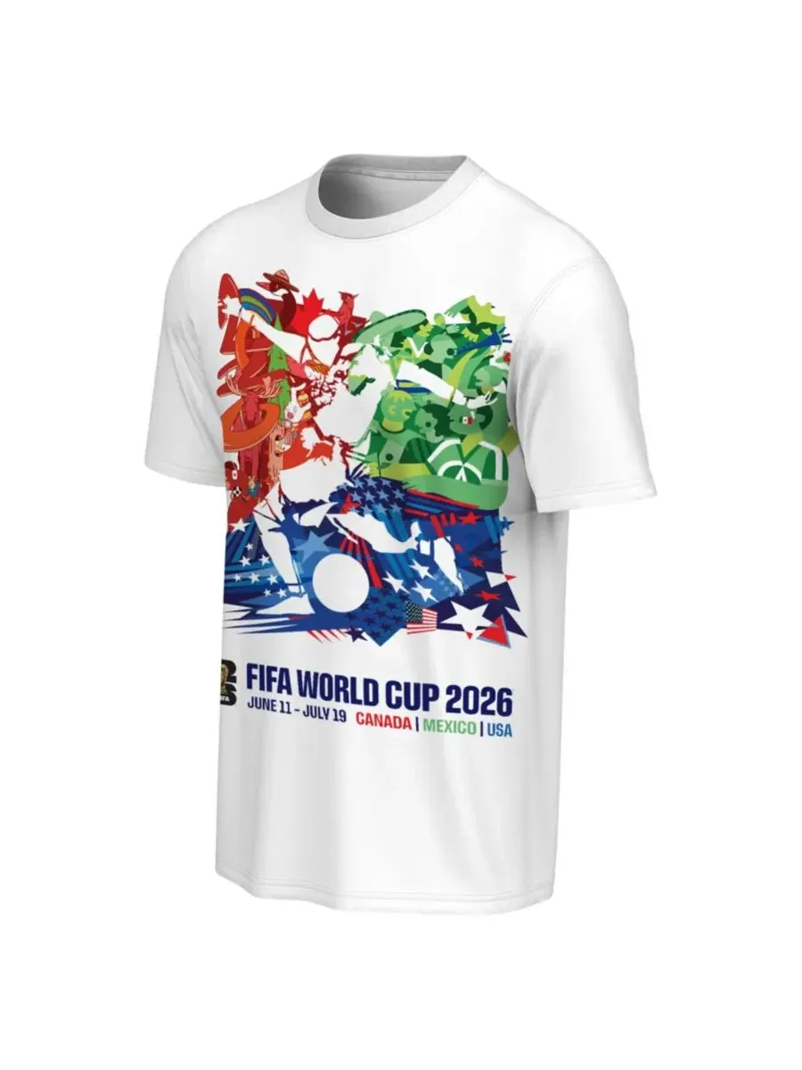Футболка с принтом FIFA World Cup 2026