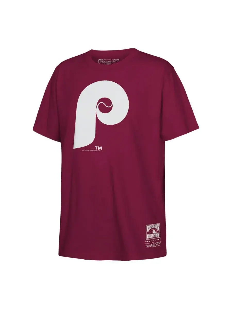 Детская футболка с ретро-логотипом Philadelphia Phillies Mitchell & Ness