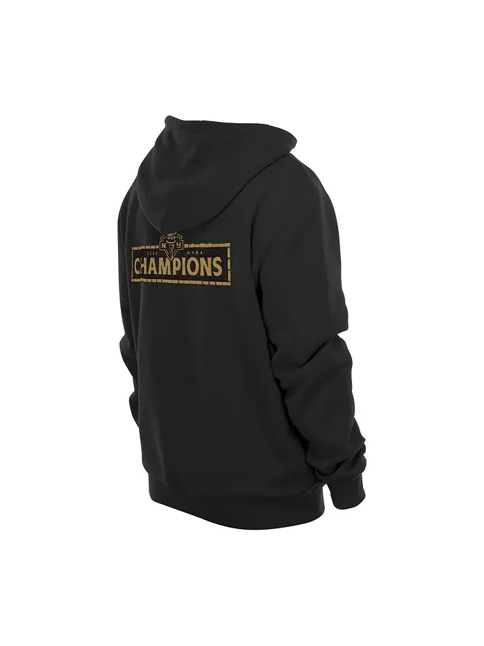 Мужская черная толстовка New York Liberty Champions Premium с капюшоном New Era — изображение 3 из 3