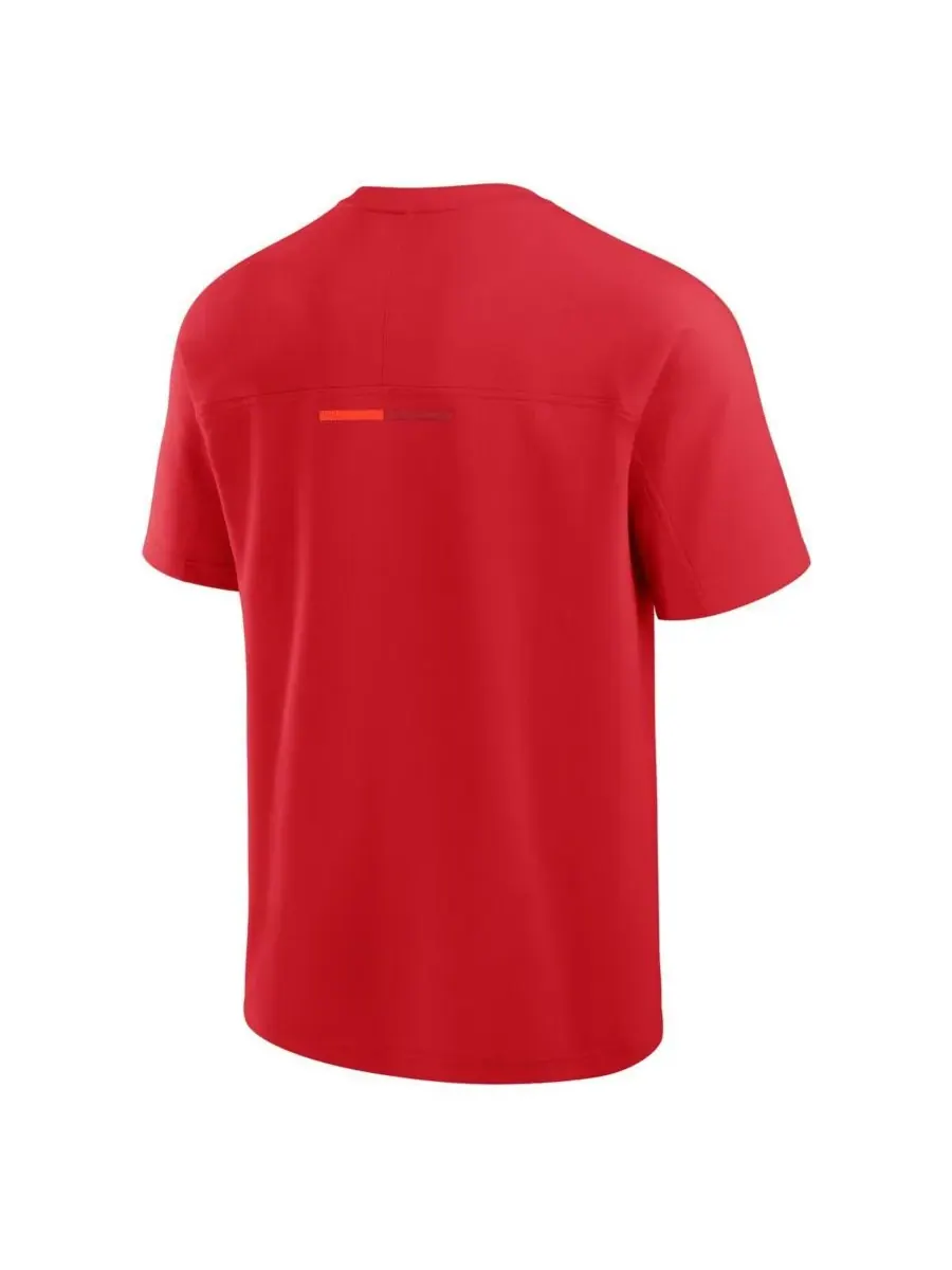 Fanatics Мужская и женская красная футболка Kansas City Chiefs Elements Flex Tri-Blend — изображение 3 из 3, красный