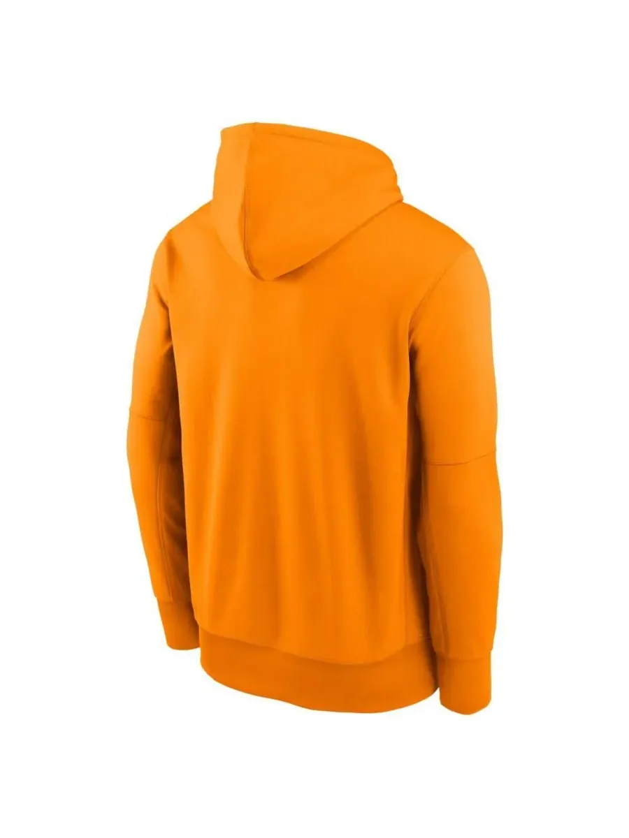Nike Мужская толстовка с капюшоном Tennessee Orange Tennessee Volunteers Team Stacked Performance — изображение 3 из 3