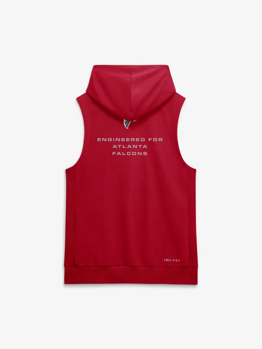 Безрукавка с капюшоном Nike Atlanta Falcons Sideline Standard Issue Dri-FIT — изображение 5 из 5, красный