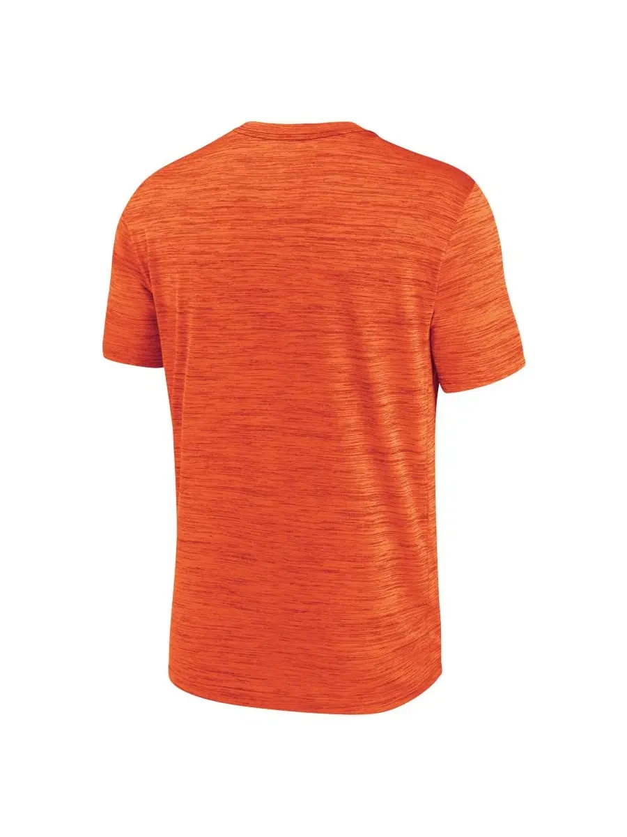 Футболка с длинным рукавом Dri-FIT с принтом Authentic Collection Velocity Nike — изображение 4 из 5, оранжевый