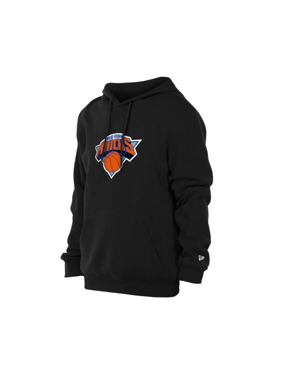 Худи с принтом New York Knicks Front Back Logo New Era — изображение 2 из 4, черный