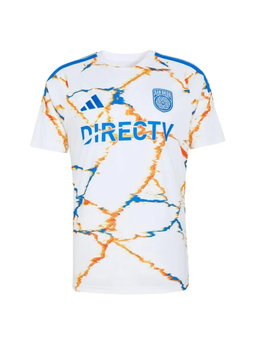 Футболка с коротким рукавом Anders Dreyer White San Diego FC 2026 Unprecedented Unity Kit Replica — изображение 2 из 3, белый