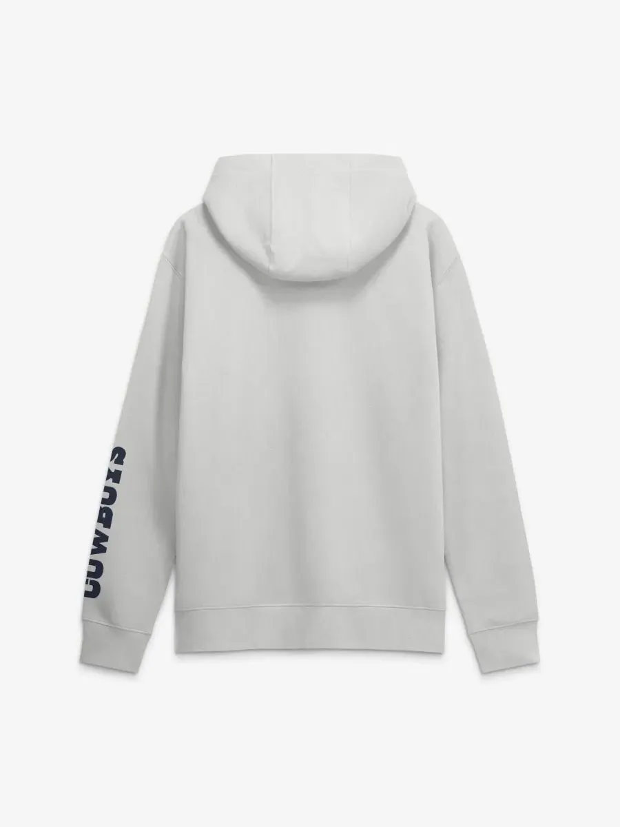 Худи Nike с молнией, модель Cool Down Club — изображение 2 из 2, серый