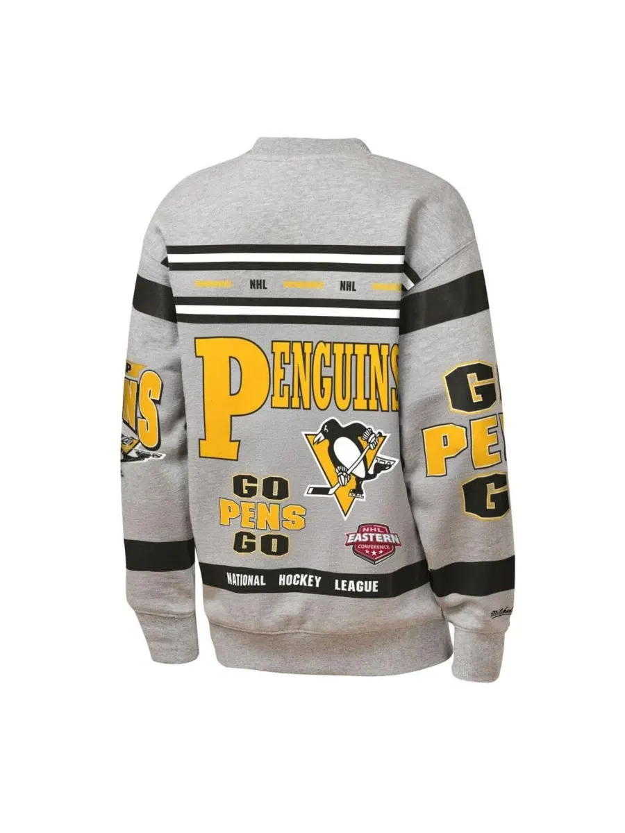 Свитшот с капюшоном? (уточнение: crewneck sweatshirt - это свитшот с круглым вырезом) Allover Print — изображение 3 из 3