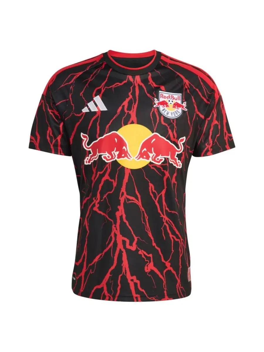 Футболка Emil Forsberg New York Red Bulls 2026 The Rooted Kit Replica Jersey adidas — изображение 3 из 3, черный