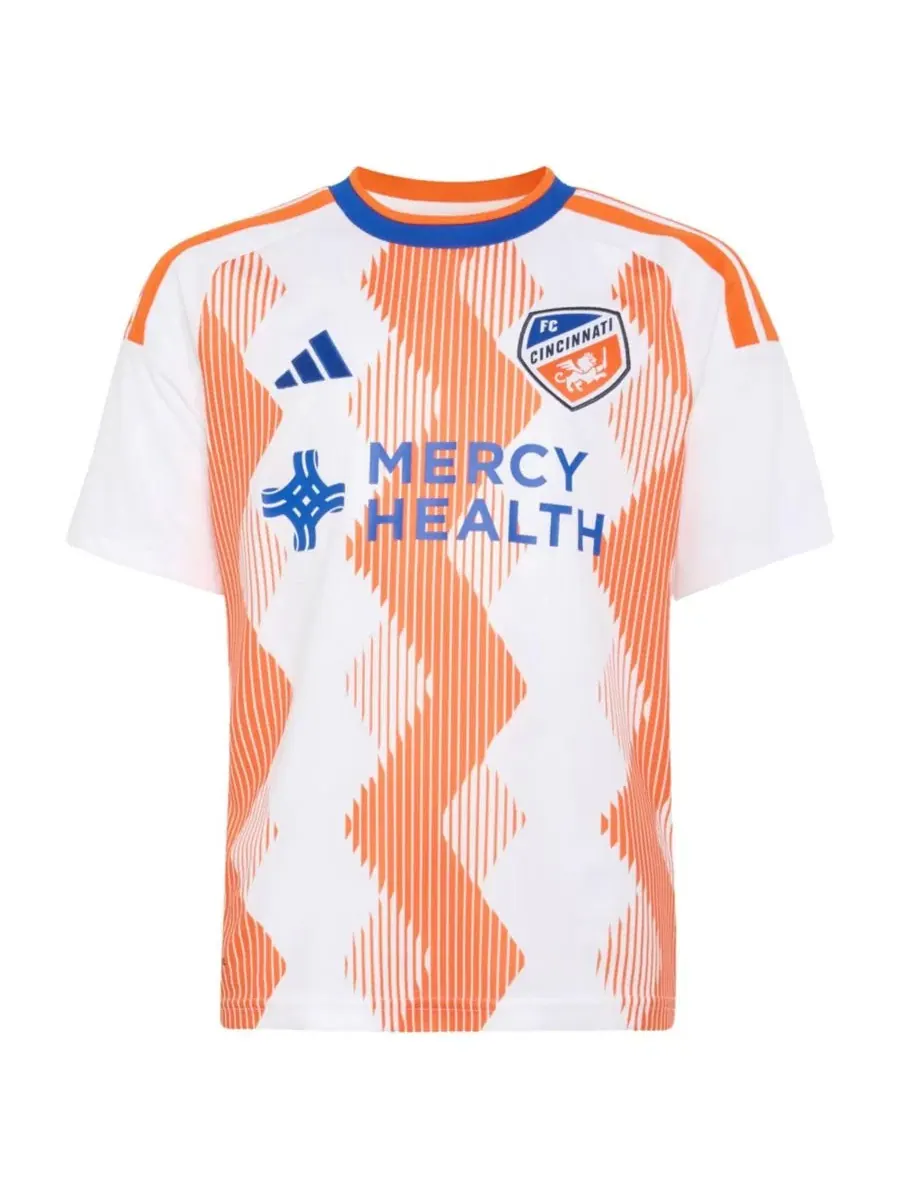 Футболка Evander da Silva Ferreira White FC Cincinnati 2026 The Seven Hills Kit Replica Jersey — изображение 2 из 3, белый