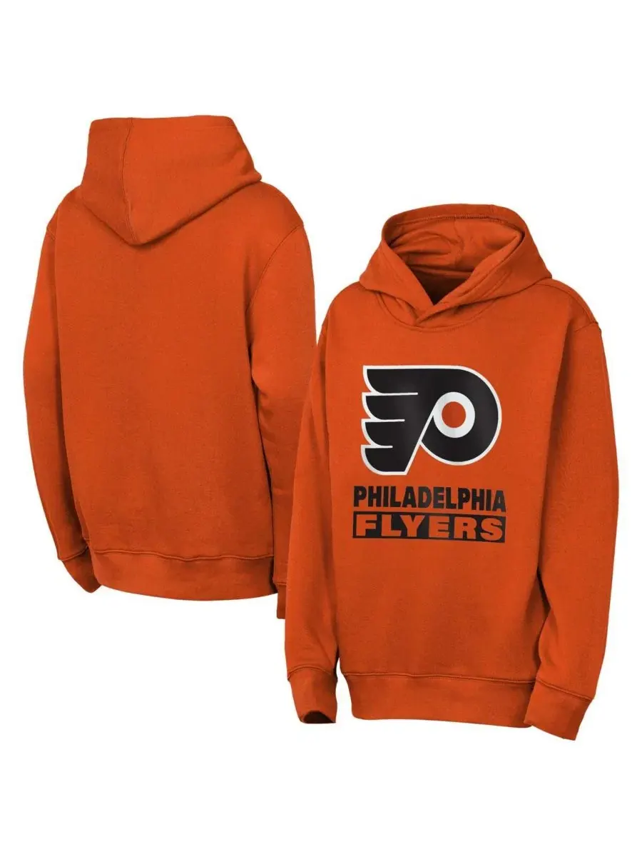 Худи с длинным рукавом Philadelphia Flyers Back to Basics Outerstuff