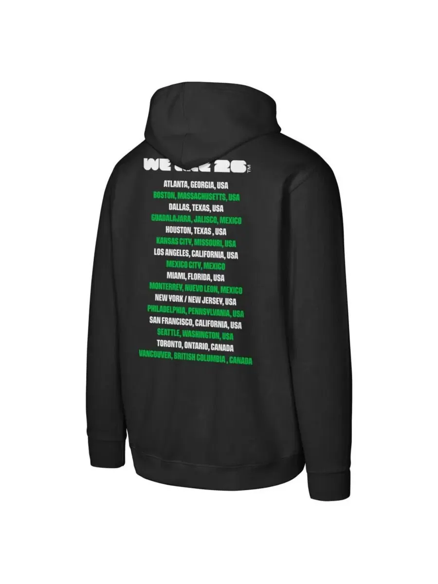 Худи с принтом FIFA World Cup 2026, модель Graphic Outerstuff — изображение 2 из 3, черный