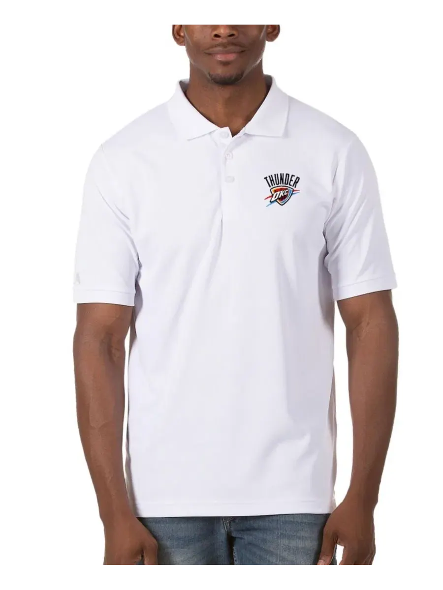 Поло с вышивкой Oklahoma City Thunder Antigua