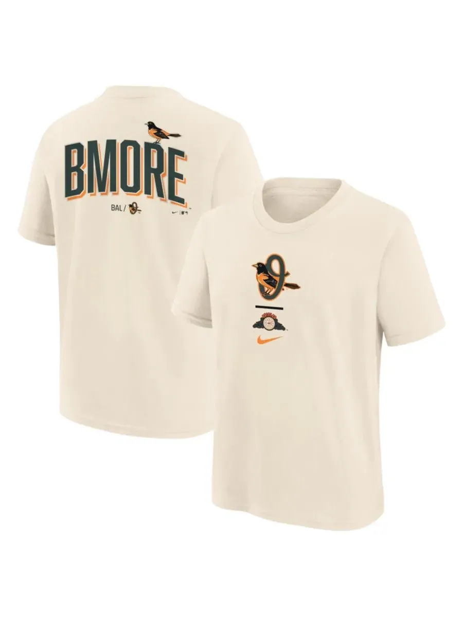 Футболка с принтом Baltimore Orioles 2026 City Connect Nike