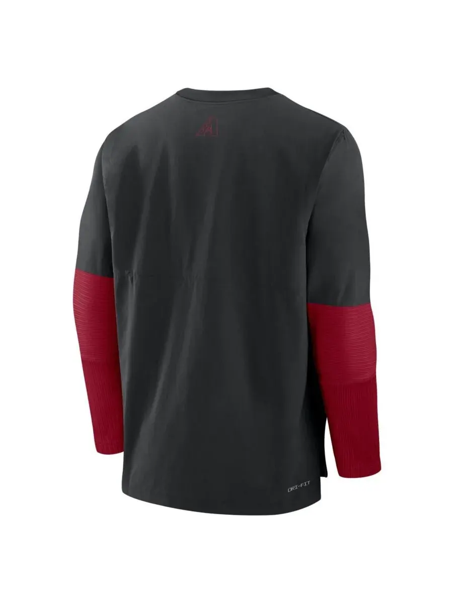 Nike Мужская легкая футболка с длинным рукавом из коллекции Arizona Diamondbacks Authentic — изображение 3 из 3