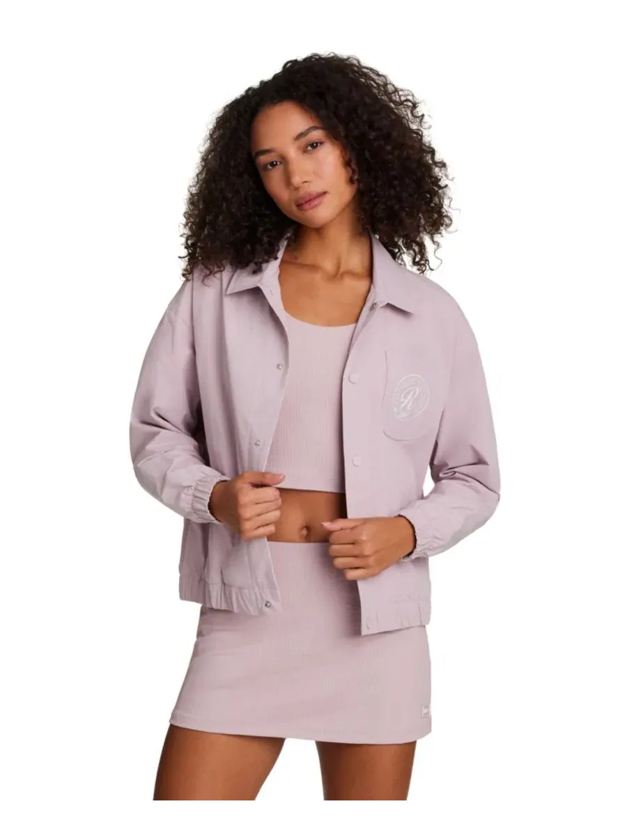 Женская куртка Time Out Caddie стандартного кроя Reebok, Muted Mauve
