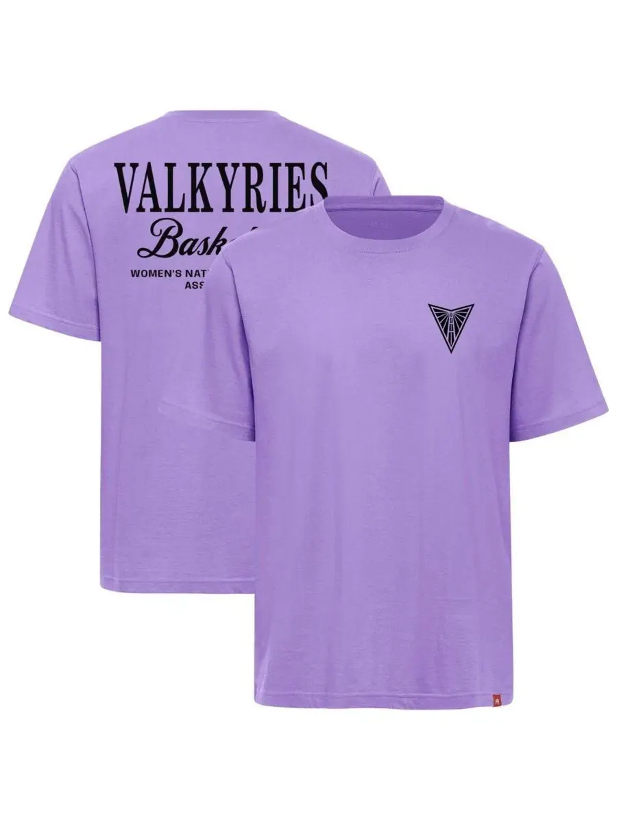 Мужская фиолетовая футболка Golden State Valkyries Duke Premium Sportiqe