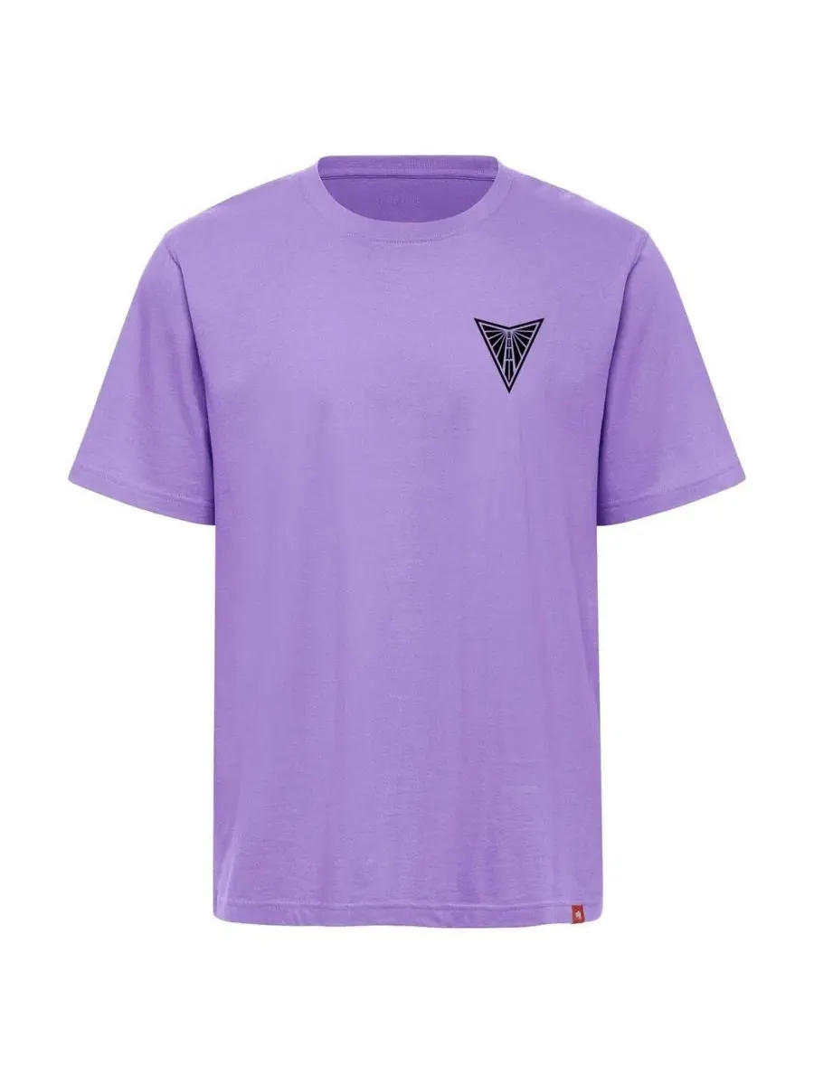 Мужская фиолетовая футболка Golden State Valkyries Duke Premium Sportiqe — изображение 2 из 3, фиолетовый