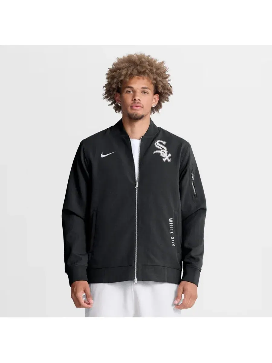 Мужская куртка-бомбер с полной застежкой-молнией Nike