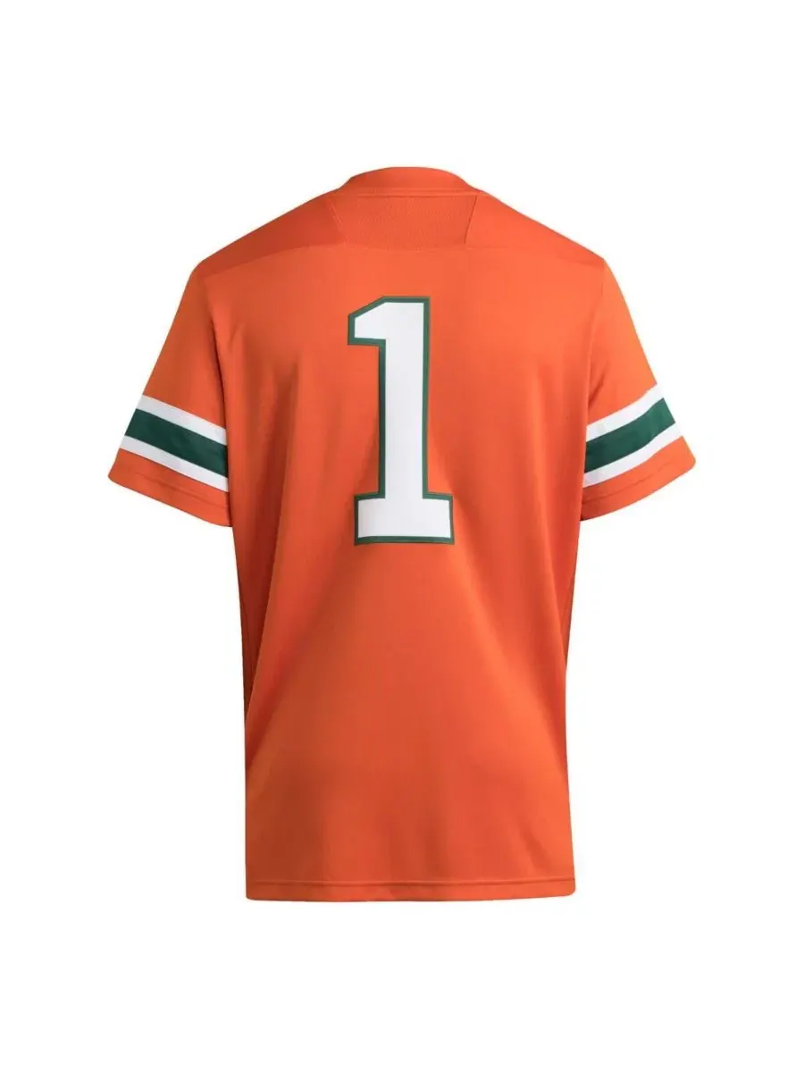 Футболка для болельщиков с длинным рукавом Premier Jersey, Adidas — изображение 3 из 3, оранжевый