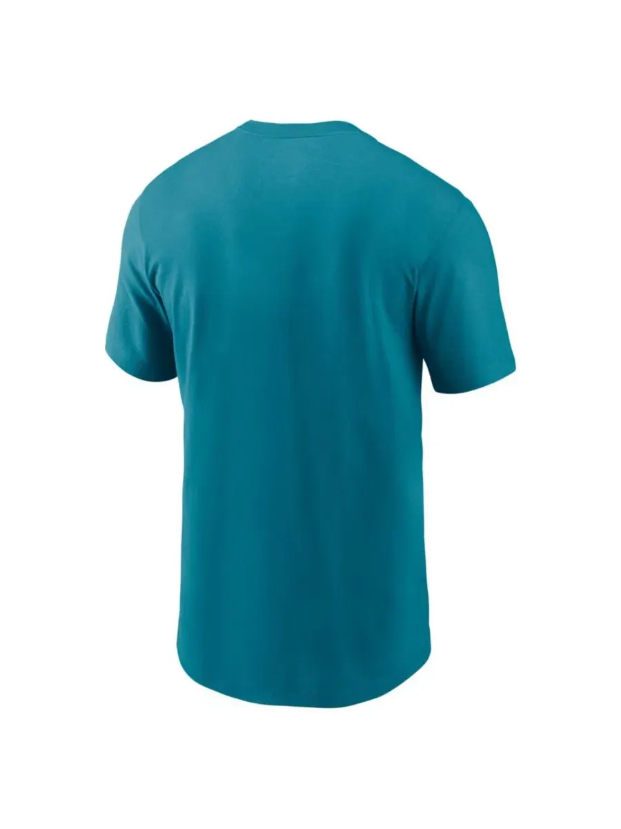 Футболка с коротким рукавом Dri-FIT Teal Jacksonville Jaguars Nike — изображение 3 из 3, бирюзовый