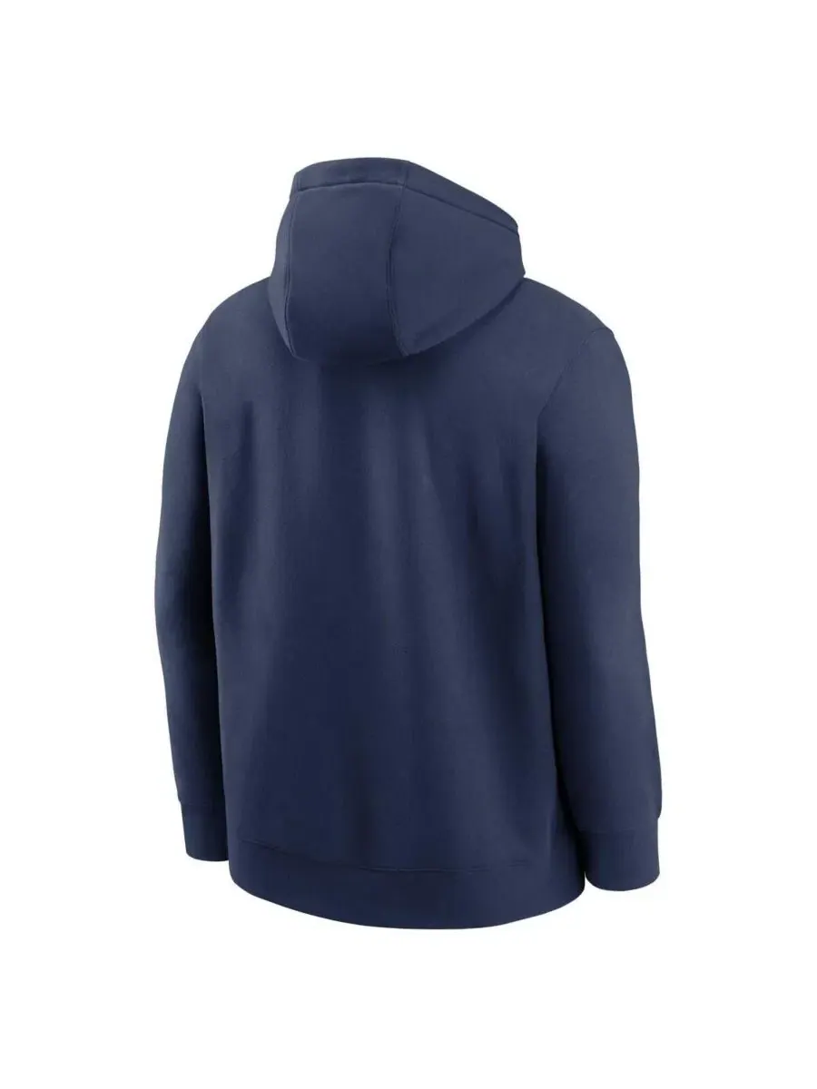 Худи с Dri-FIT и начесом, с капюшоном и карманом, New York Yankees Nike — изображение 3 из 3, темно-синий