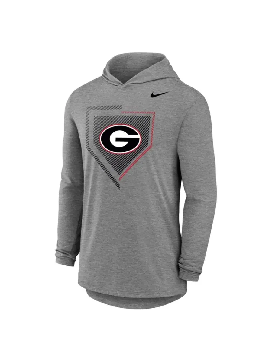 Лонгслив с капюшоном с принтом Georgia Bulldogs 2026 College World Series Nike