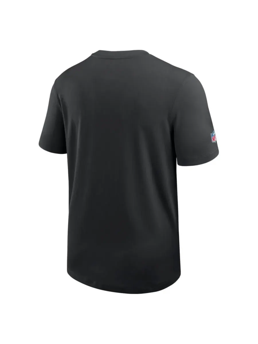 Футболка с коротким рукавом и сетчатыми вставками Detroit Lions Sideline UV Dri-FIT Coaches T-Shirt — изображение 3 из 3