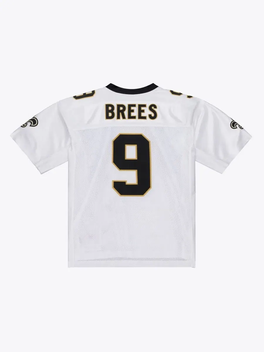 Футболка Mitchell & Ness Drew Brees Super Bowl XLIV Authentic — изображение 3 из 9, белый