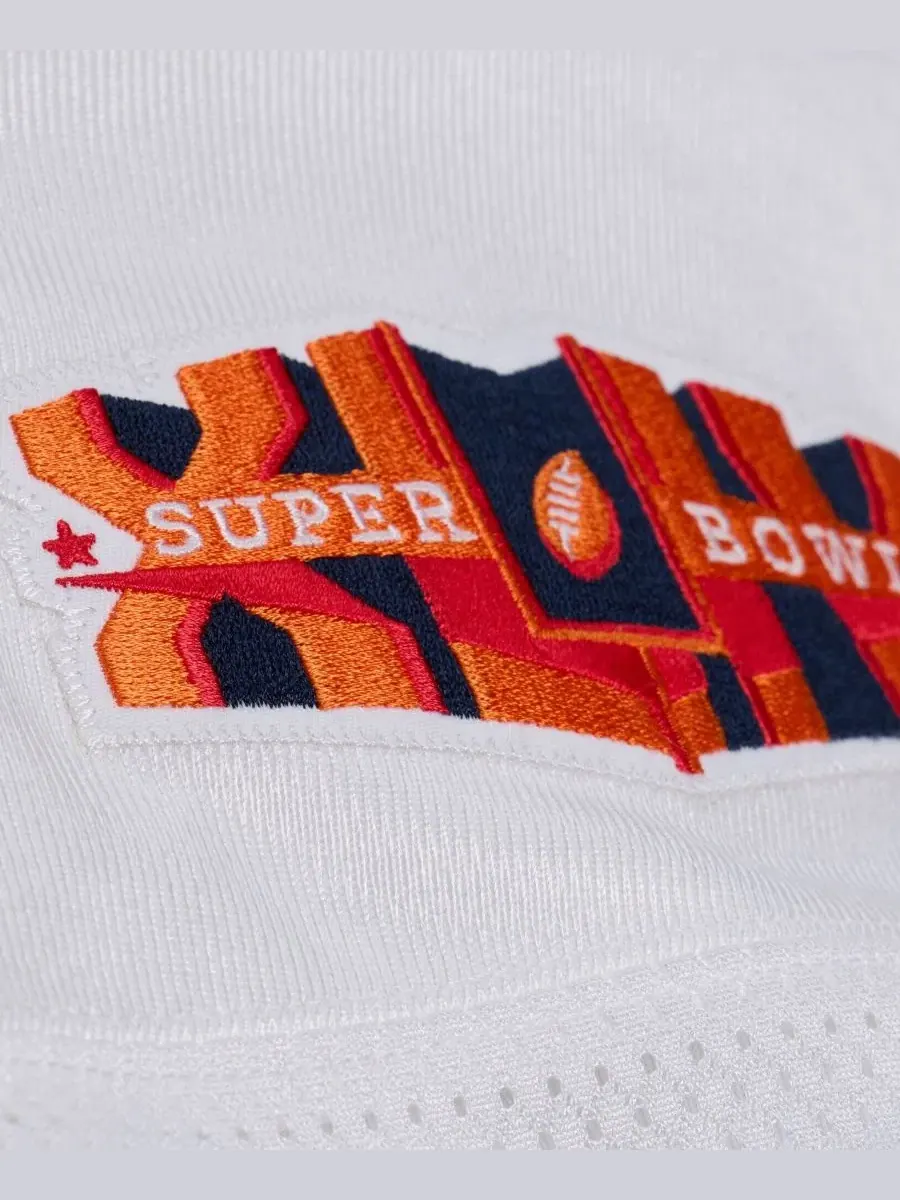 Футболка Mitchell & Ness Drew Brees Super Bowl XLIV Authentic — изображение 8 из 9, белый