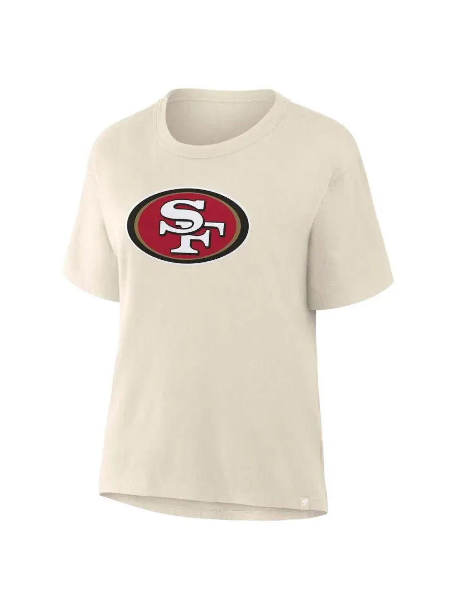 Футболка с принтом Dove Legacy San Francisco 49ers Fanatics — изображение 2 из 5, бежевый
