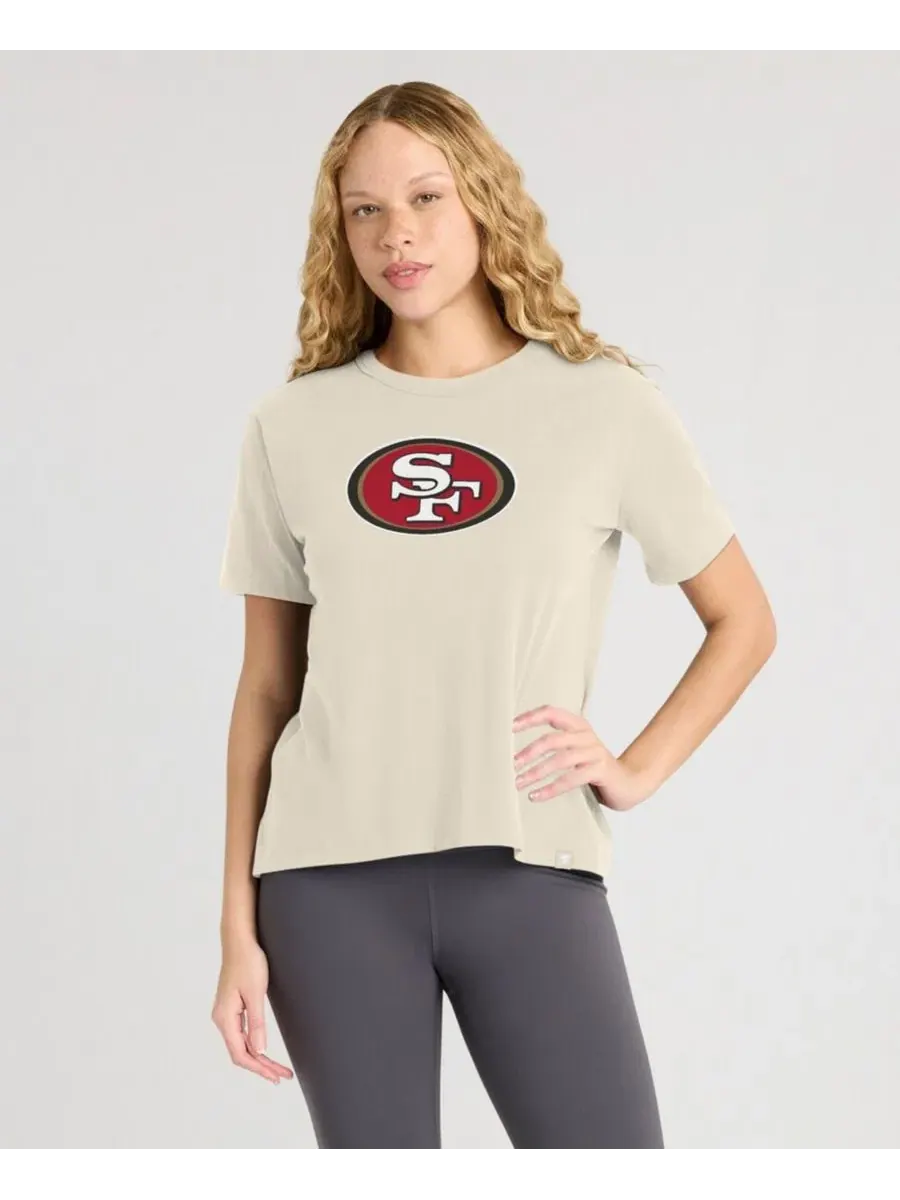 Футболка с принтом Dove Legacy San Francisco 49ers Fanatics — изображение 5 из 5, бежевый