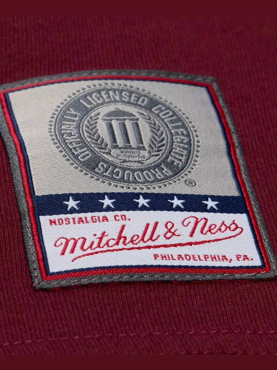 Футболка с принтом Double Clutch Premium Mitchell & Ness — изображение 4 из 5, гранат