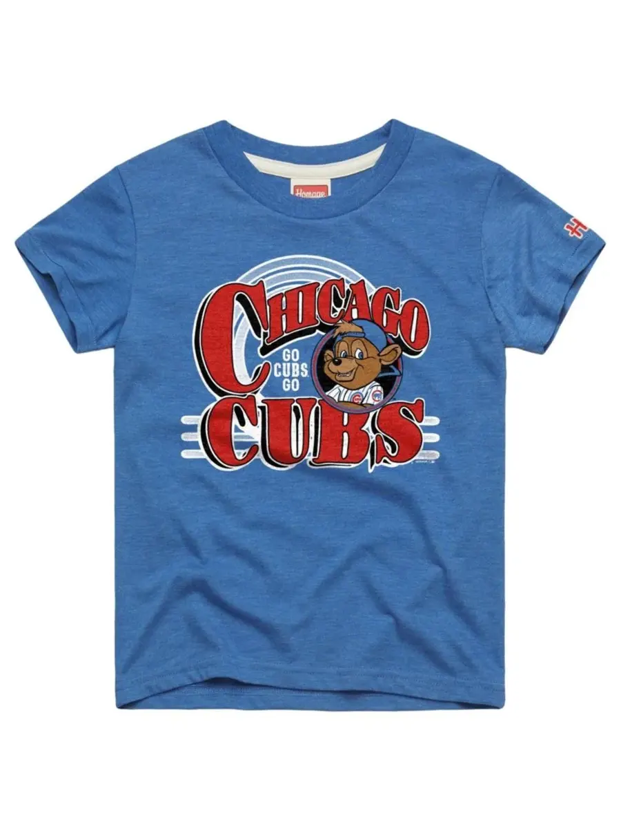 Футболка с принтом талисмана Chicago Cubs Homage