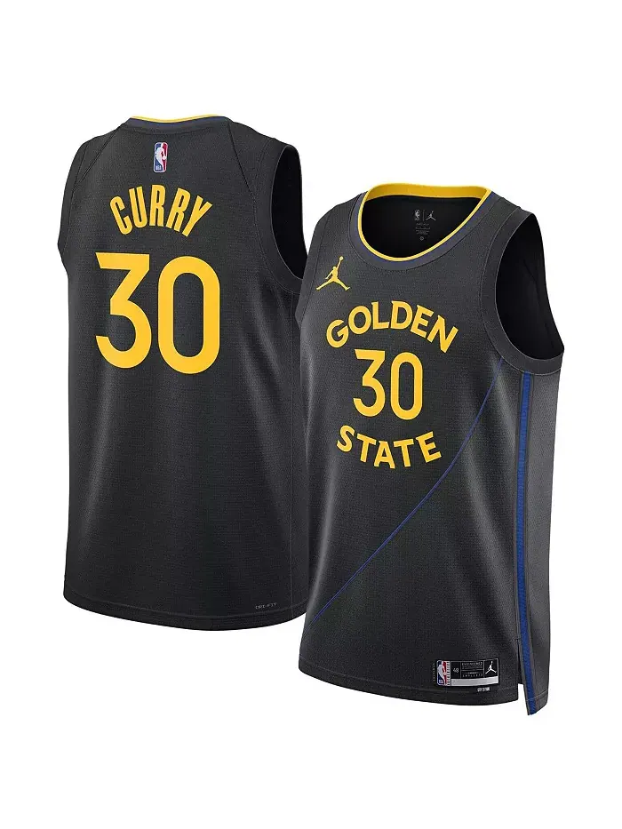 Мужская и женская баскетбольная майка Stephen Curry Golden State Warriors 2024/25 Swingman